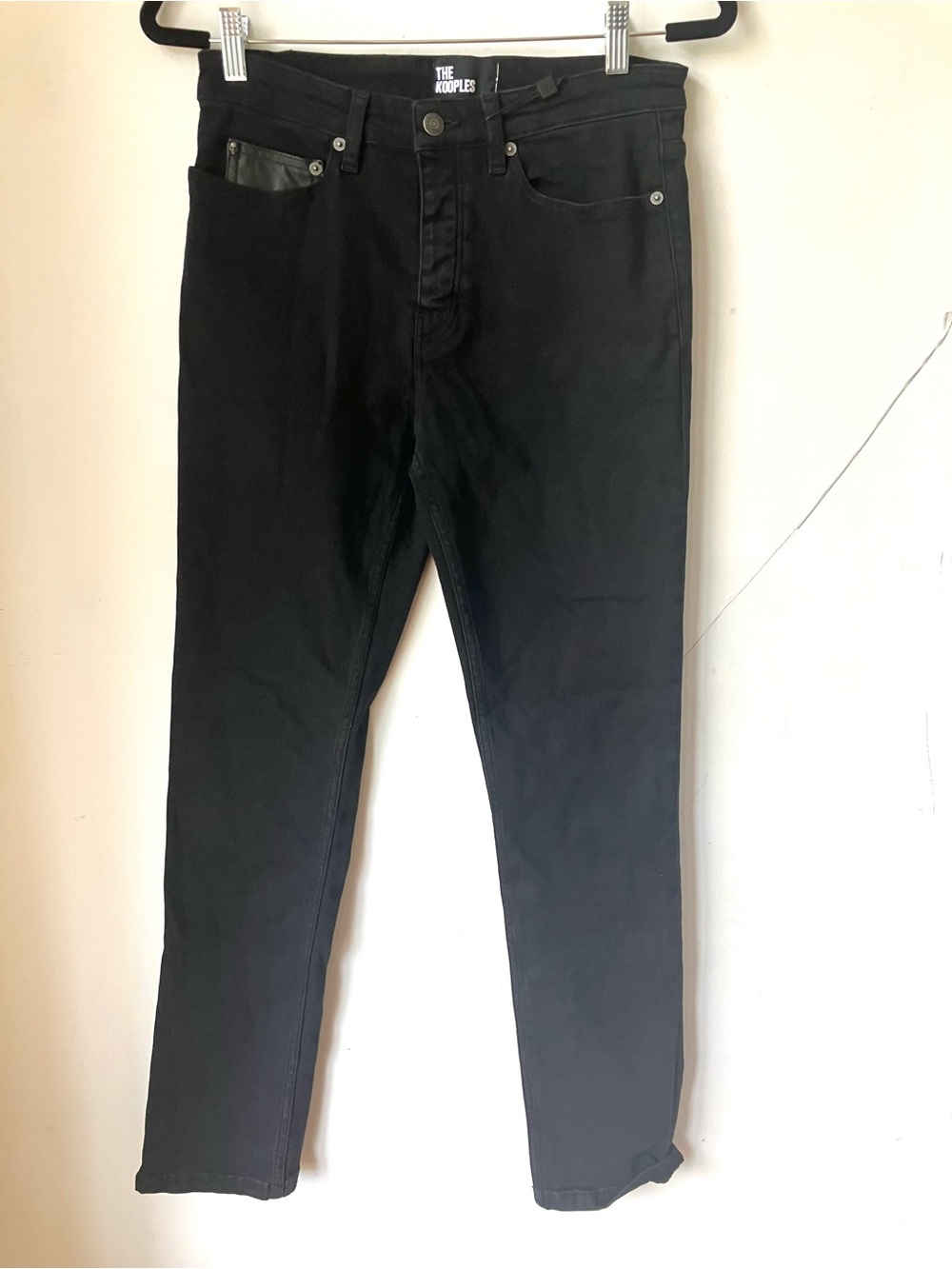 The Kooples Men's Black Slim Jeans